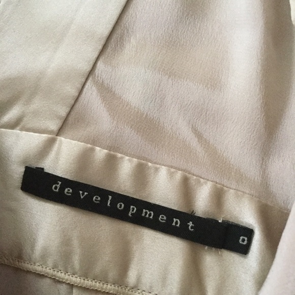 Development by Erica Davies Red 100% Silk Floral Print Dress EUC - Picture 10 of 16